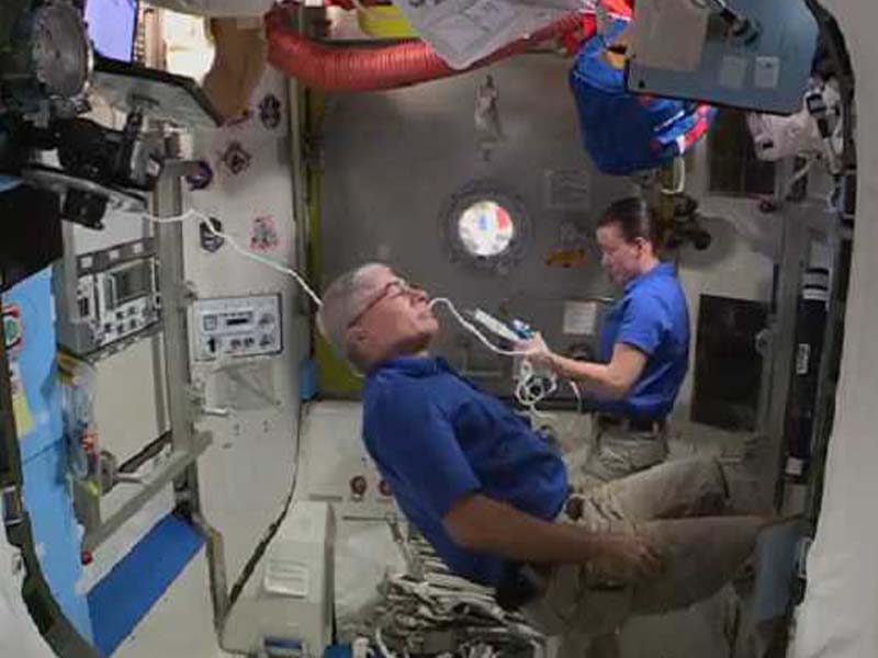 Two astronauts return to ISS after 7-hour spacewalk: NASA