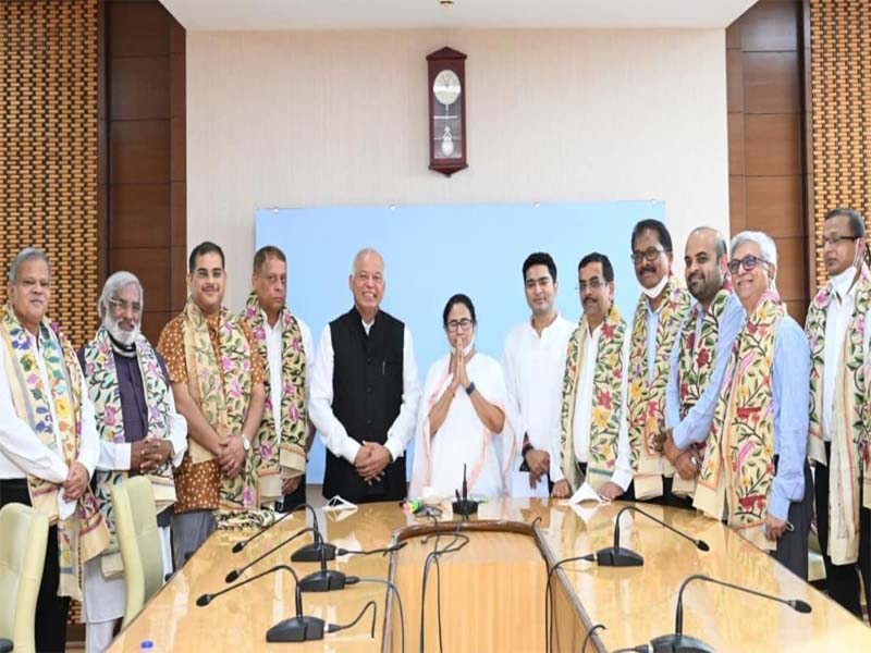 Former Goa CM Luizinho Faleiro, who quit Congress, joined Trinamool Congress