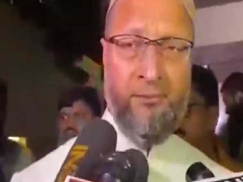Owaisi’s Delhi house was vandalized, five detained