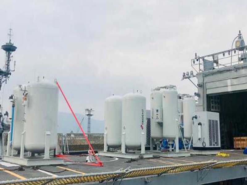 Indian Navy hands over two Mobile Oxygen Plants to Bangladesh