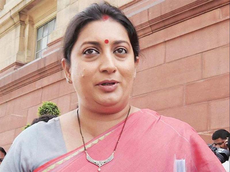 Govt considering a special insurance scheme for Anganwadi workers: Smriti Irani