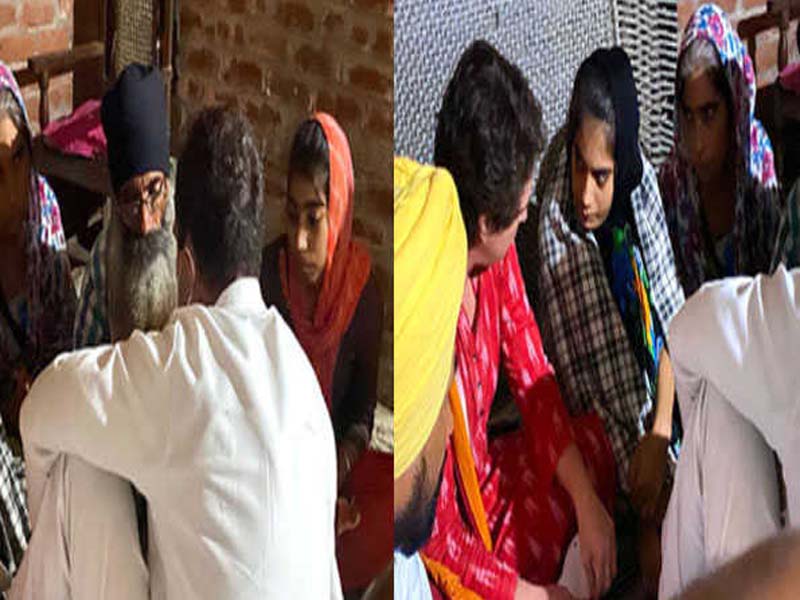 Rahul, Priyanka reach Lakhimpur, meet families of victims