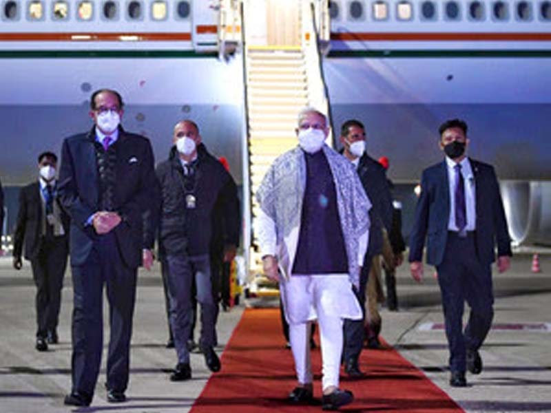 PM Modi emplanes for Rome to attend G20 Summit
