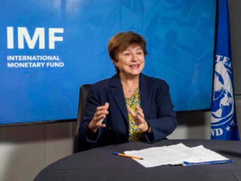 IMF chief urges G20 to take bold action to end pandemic, secure global recovery