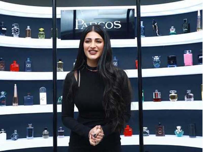 Actress Shruti Haasan launches parcos.com