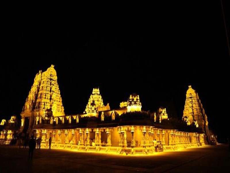 MEIL announces donation of 6 kg Gold to Yadadri Temple tower gold plating