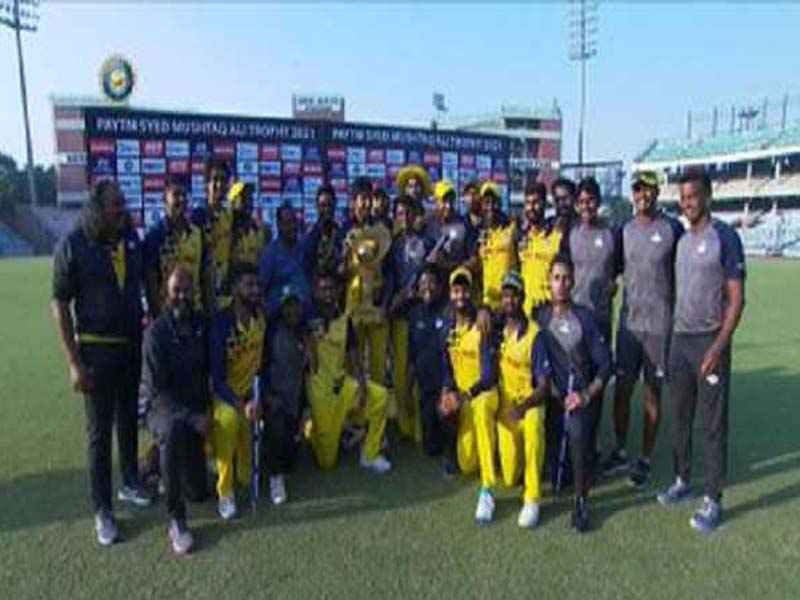 Shahrukh’s last-ball six helps TN retain Syed Mushtaq Ali Trophy