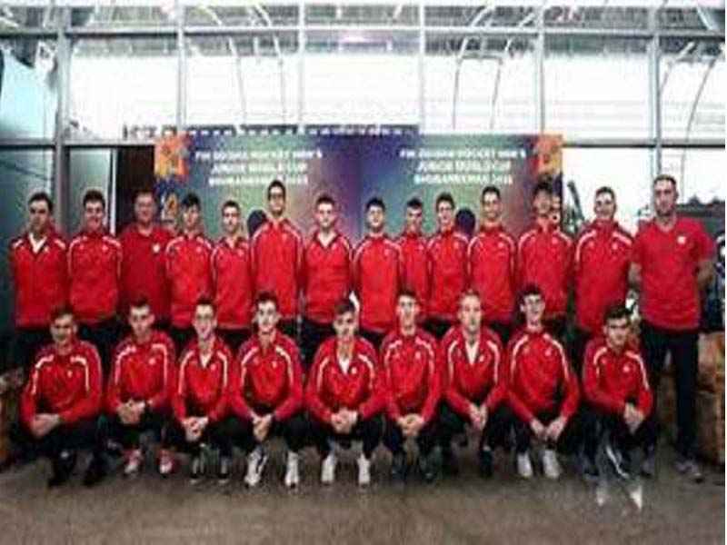 Pakistan Team arrive in India to participate in Junior Hockey World Cup at Bhubaneswar