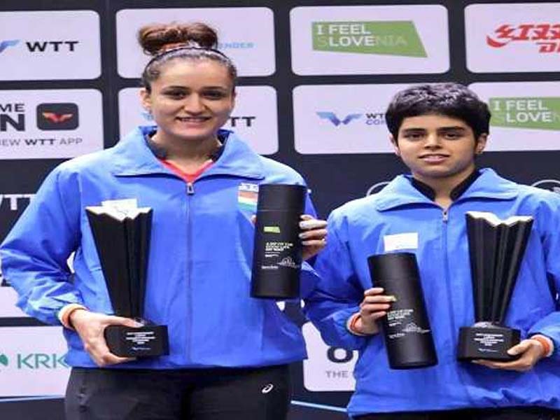 Manika-Archana pair clinches Women’s doubles title at the WTT Contender in Lasko