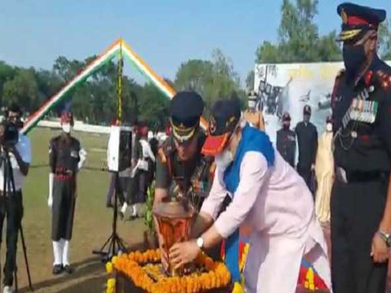 Victory torch arrives in Nashik