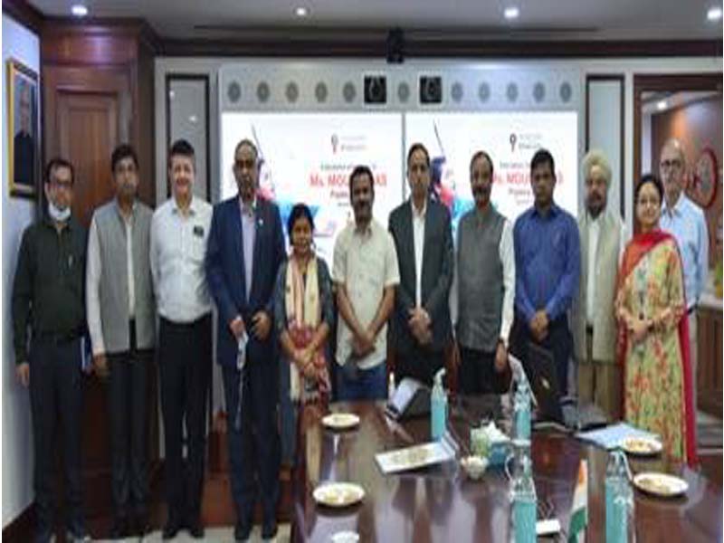 OIL felicitates its officer Mouma Das, Padma Shri awardee 2021