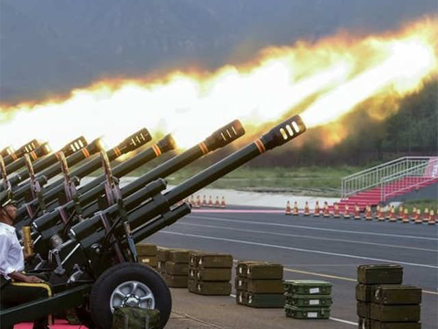Gun-salute history in India