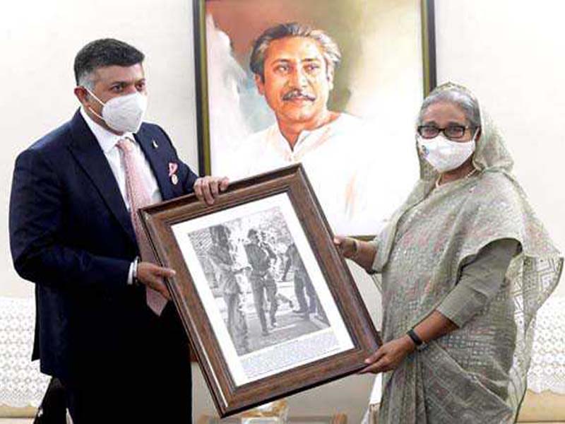 High Commissioner of India Doraiswami informs PM Sheikh Hasina on Prez Kovind’s visit to Dhaka
