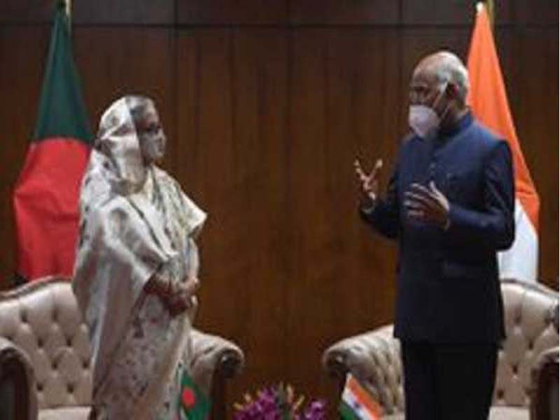 President meets Bangladesh PM Sheikh Hasina