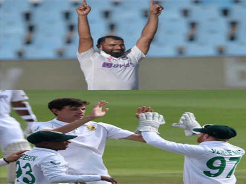 IND vs SA 2nd Test, Day 1: India fold for 202, SA 35/1 at stumps