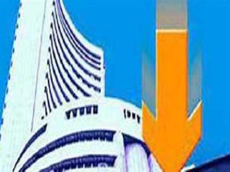 Sensex down 554.05 pts