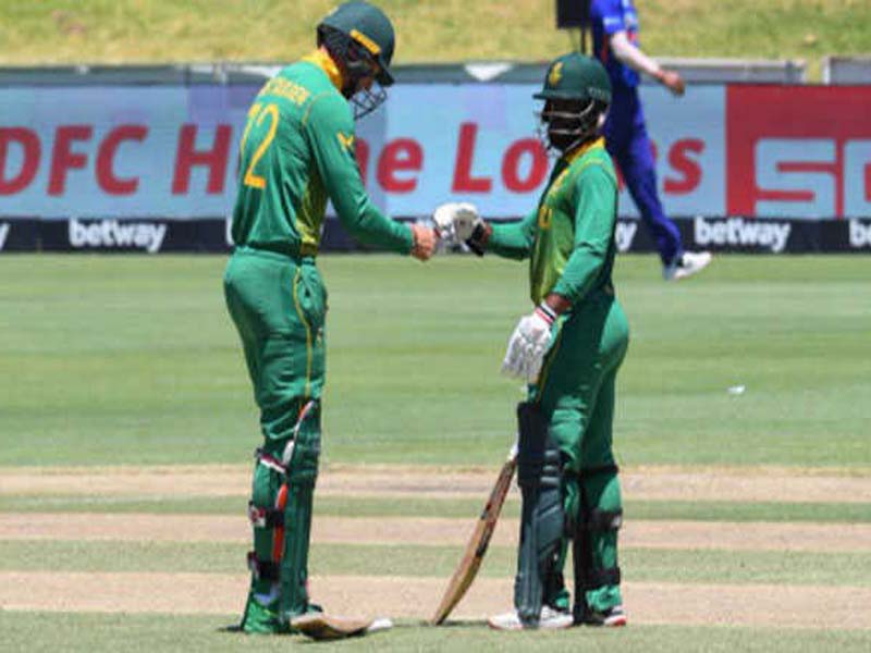 1st ODI: India need 297 to win vs SA