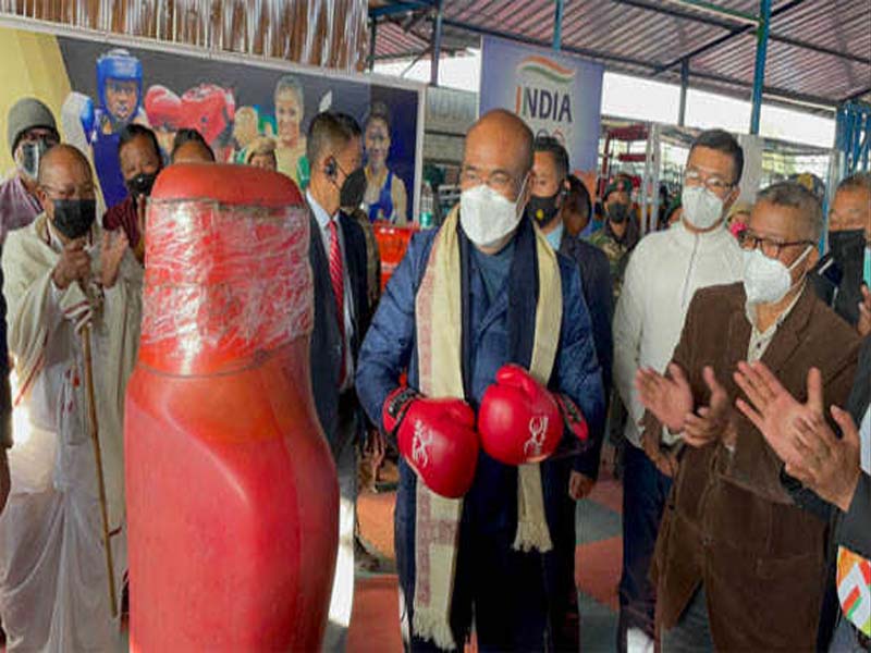 Manipur CM inaugurates boxing academy
