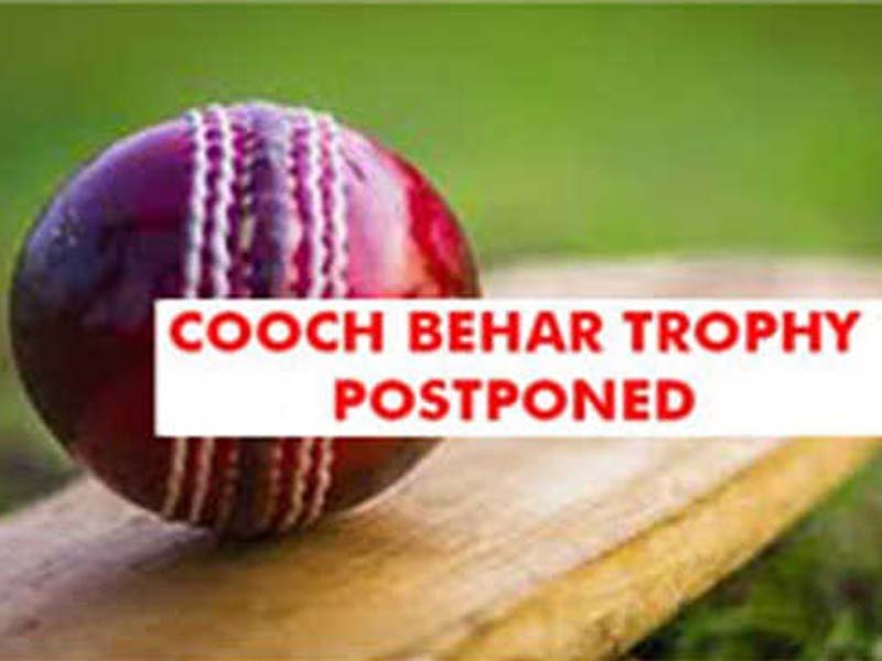 Cooch Behar Trophy knockout matches postponed