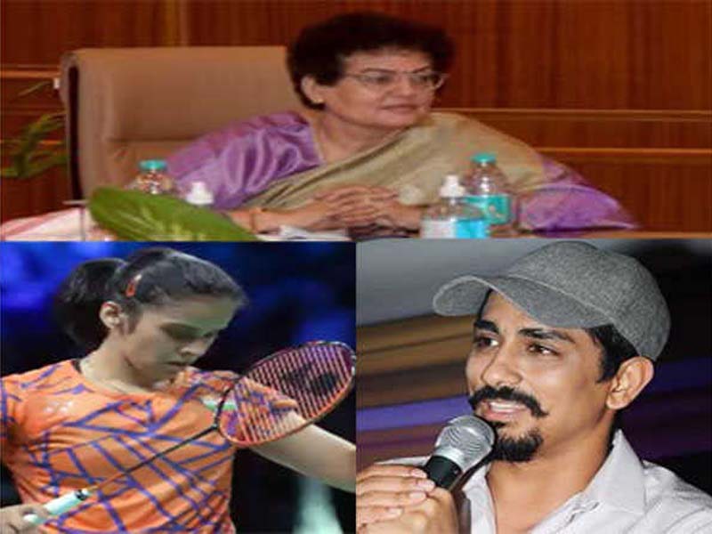Actor Siddharth made offensive remark on Nehwal