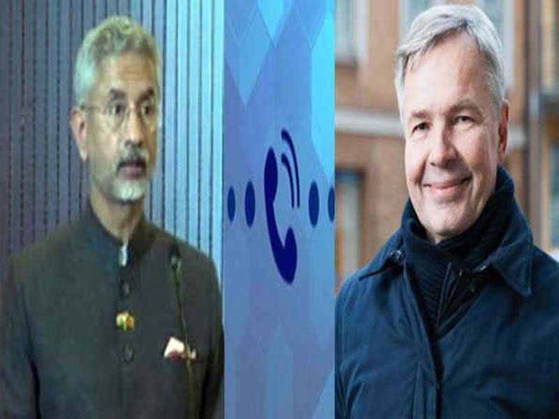 EAM discusses bilateral ties, Afghanistan with Finnish counterpart