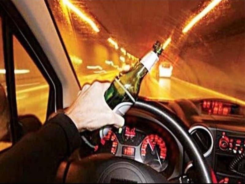 873 persons caught while driving under the influence of alcohol