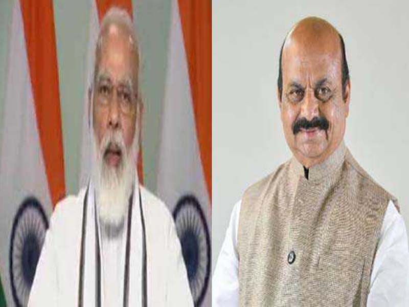 PM Modi dials Covid-infected Bommai, suggests appropriate treatment