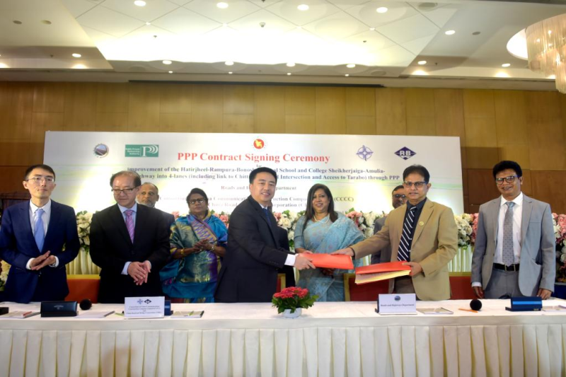 Bangladesh signs deal with Chinese consortium to build 4-lane expressway