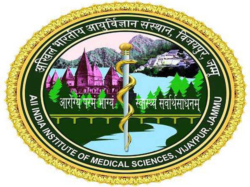 Jammu AIIMS logo blend of socio-cultural spiritual ethos of the place