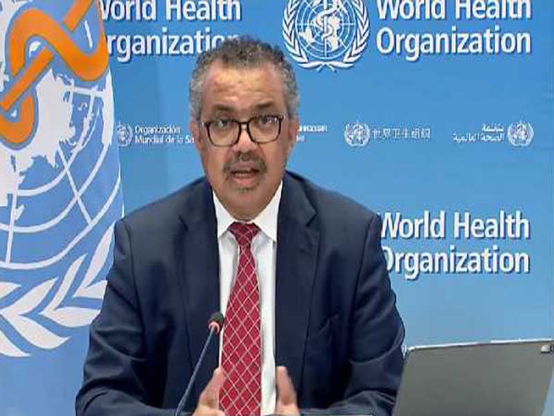 Pandemic is nowhere near over: WHO
