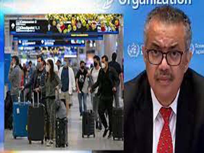 WHO recommends lifting intl traffic bans