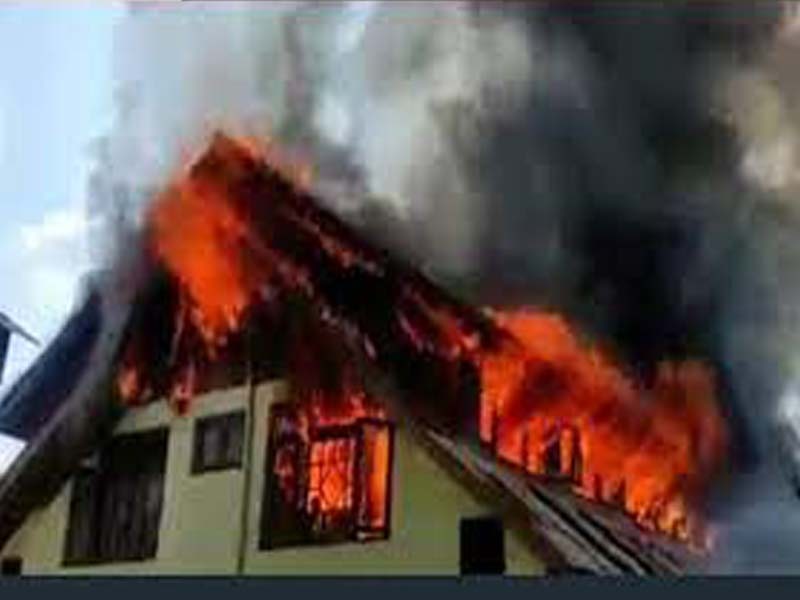J&K: Newspaper office gutted in fire incident