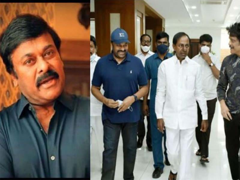 Telangana CM telephones Chiranjeevi inquires actor’s health