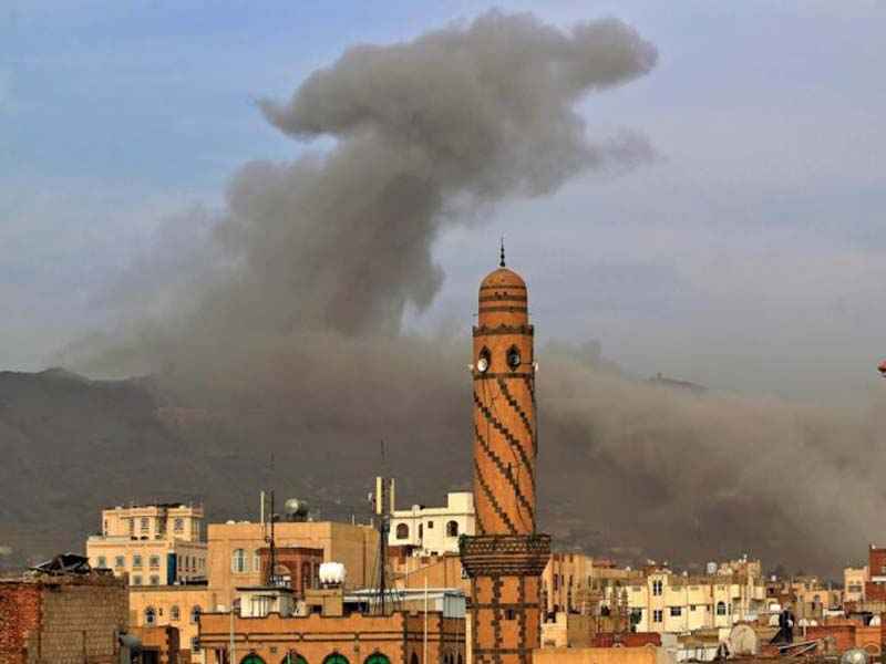 Saudi Arabia strikes Yemen capital
