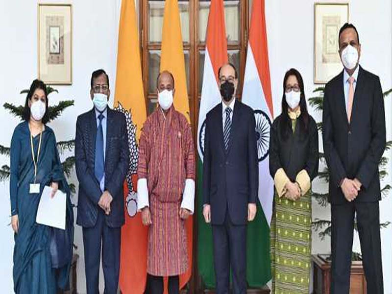 Foreign Secretary Shringla meets Bhutanese Economic Affairs Minister