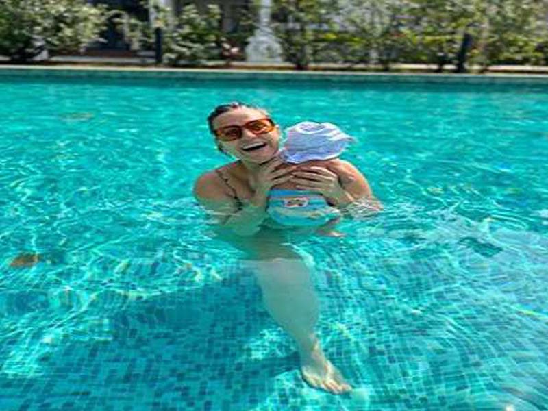 Neha Dhupia names son Guriq