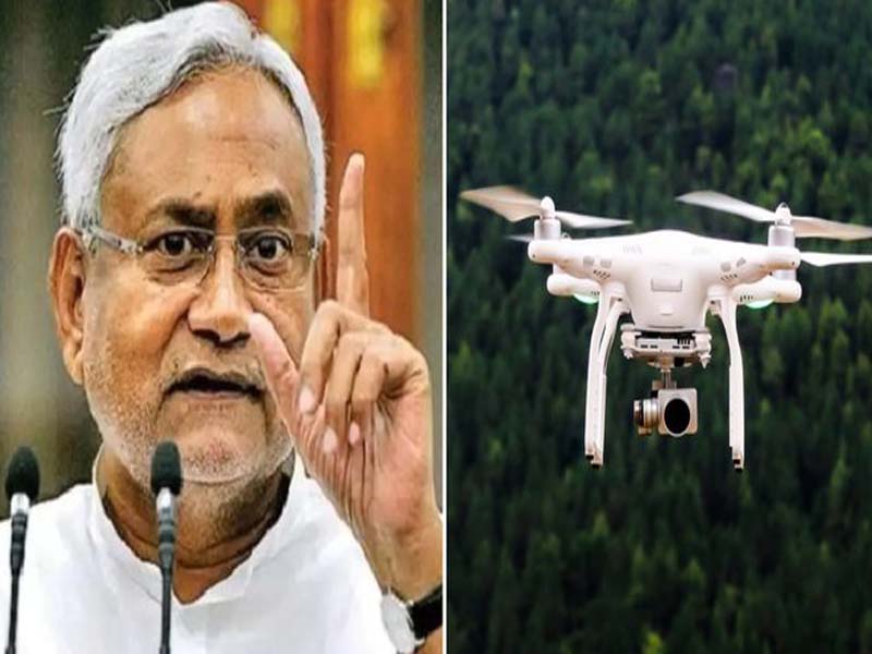 Use drones to track liquor ban violators: Nitish