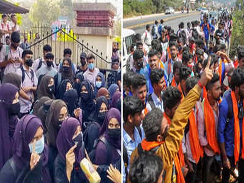 Hijab row turns violent in Karnataka