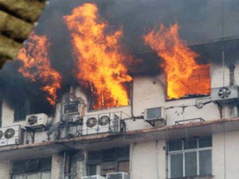 Fire breaks out in Mumbai’s 5-star hotel