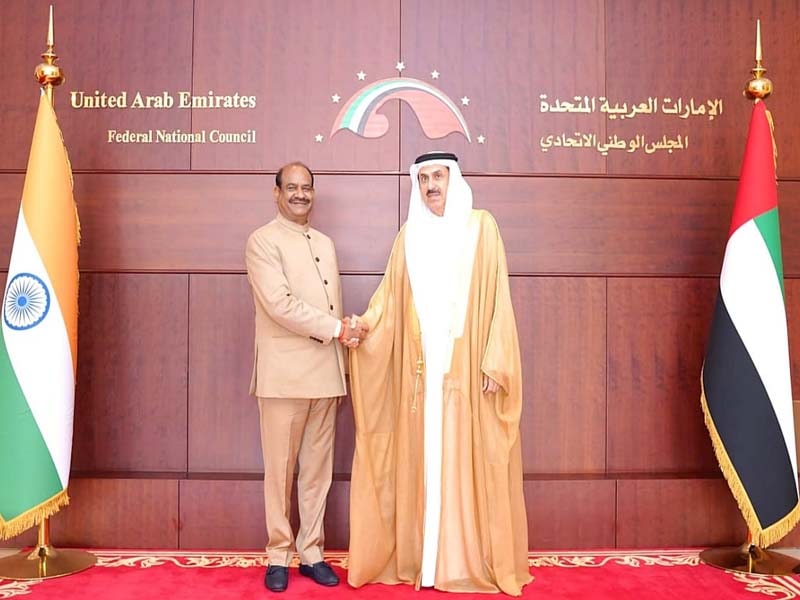 Lok Sabha Speaker, Indian delegation visits UAE