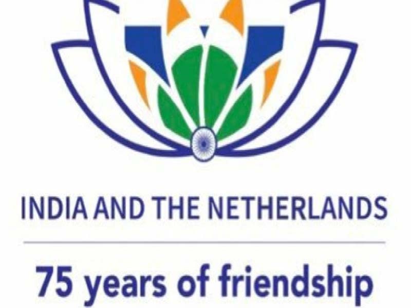 India, Netherlands release special logo to mark 75 years of ties