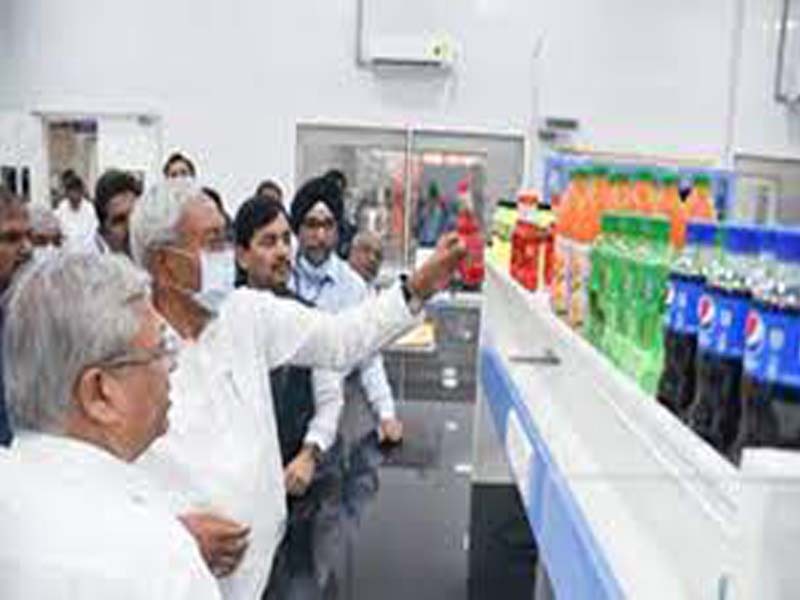 Nitish inaugurates Pepsi bottling plant