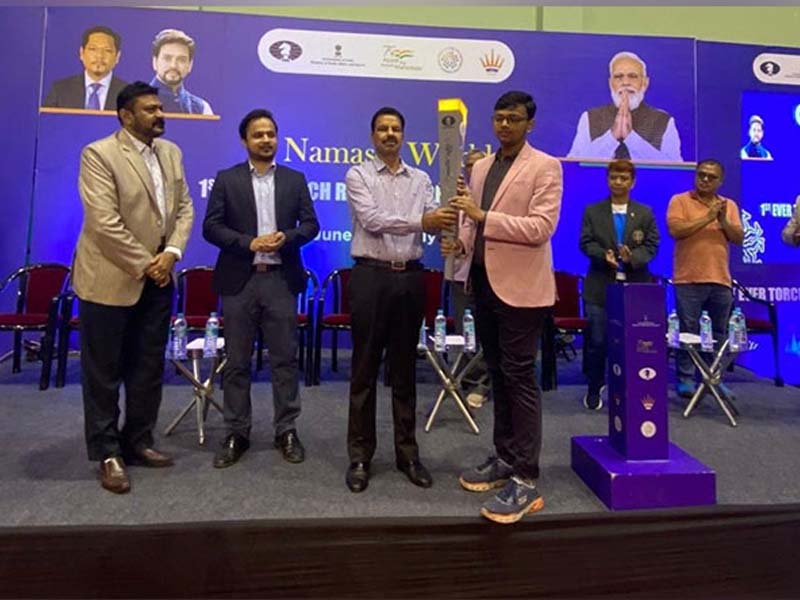 Chess Olympiad torch relay reaches Shillong