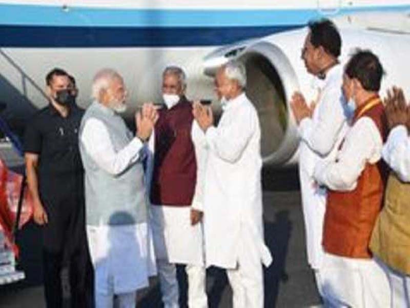 PM departs for New Delhi from Patna