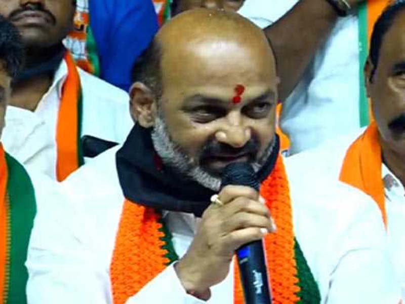 The promise of CM KCR on Podu lands remains only on paper: BJP’s Bandi Sanjay