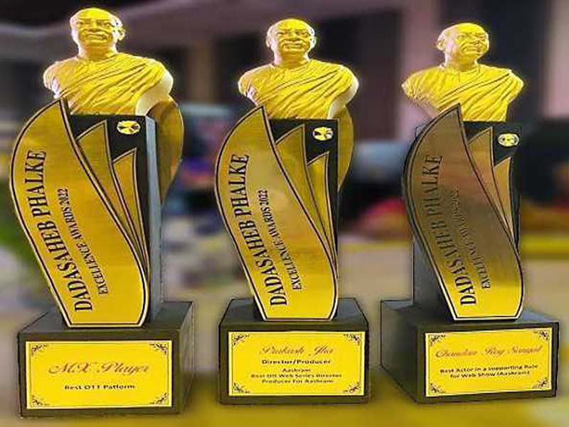 MX Player, Aashram win big at Dadasaheb Phalke Excellence Awards 2022