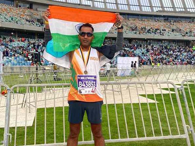 Commandant Mukesh Kumar was thrilled after winning Comrades Ultra Marathon 2022