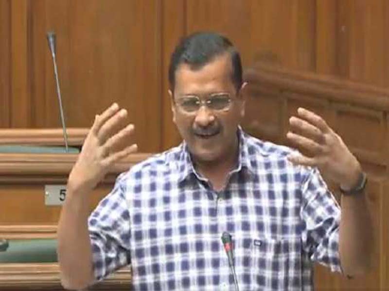 Delhi govt wins trust vote, Kejriwal dares