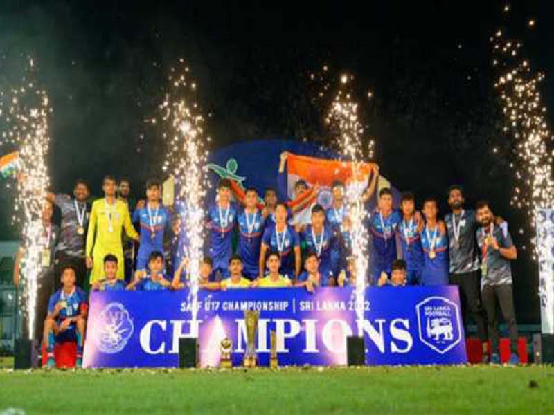 India sweep past 10-man Nepal to lift SAFF U-17 title