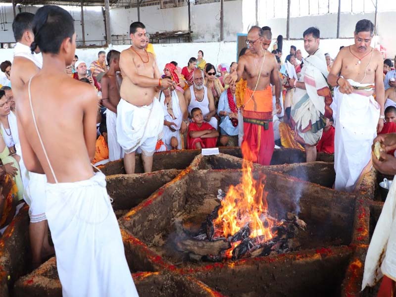Sahasra Vishnu Mahayagya organised on holy land of Ganga